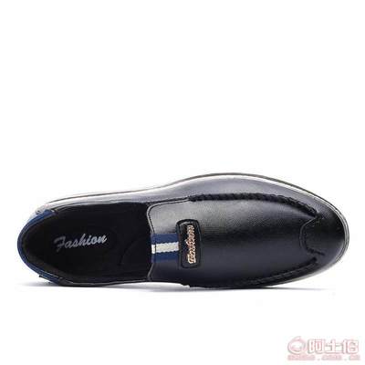 【自主品牌廠家直銷2015新款四季男士透氣休閑鞋潮流低幫套腳紳士日常皮鞋子22V313】泉州市洛江區(qū)馬甲步步上鞋業(yè) - 產(chǎn)品庫
